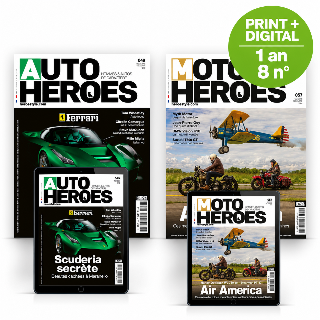 Pack AUTO + MOTO